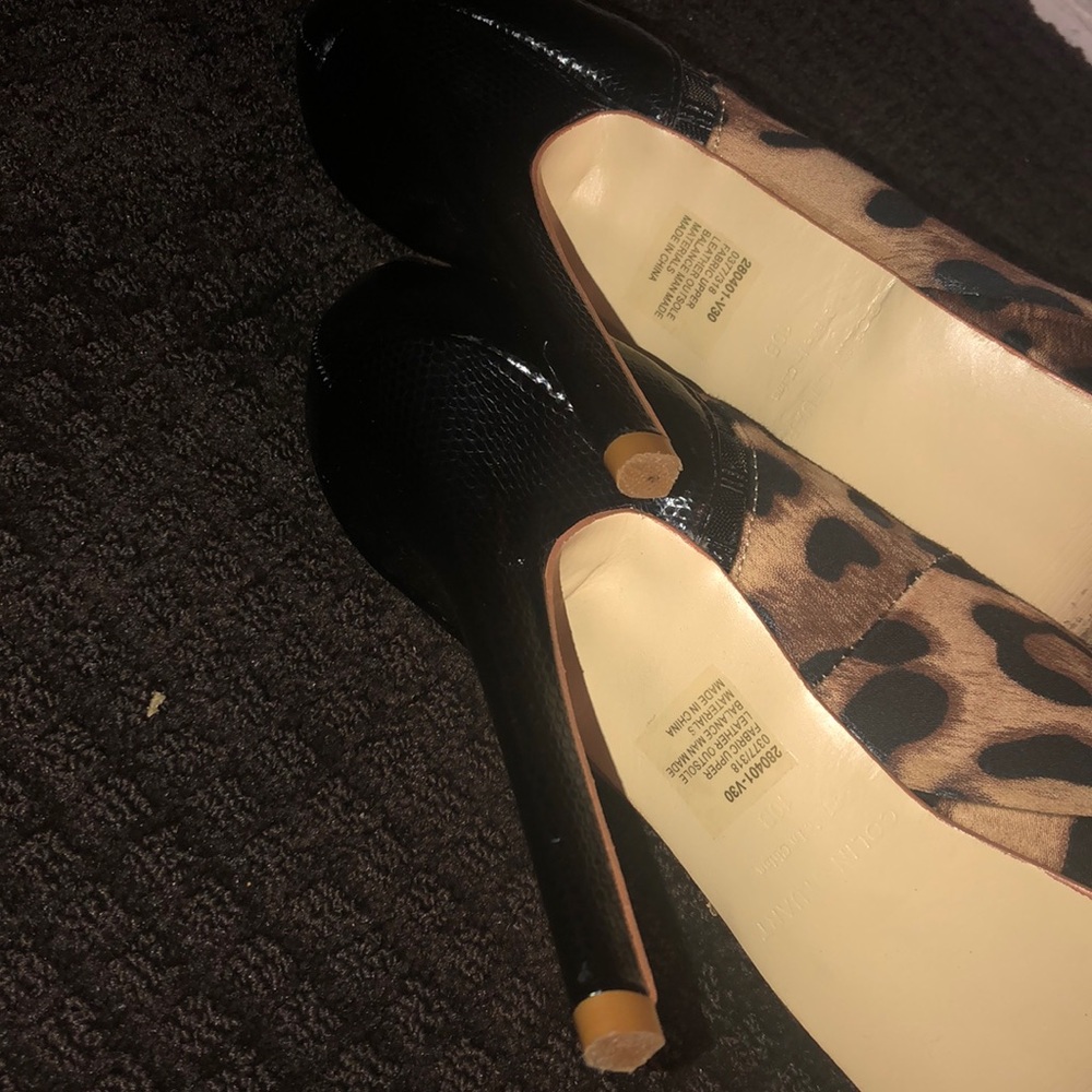 Colin Stuart Leopard Heels - Picture 6 of 7